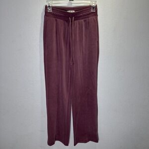 FLX Women's Size XS Pants drawstring size pockets soft lounge comfy pink